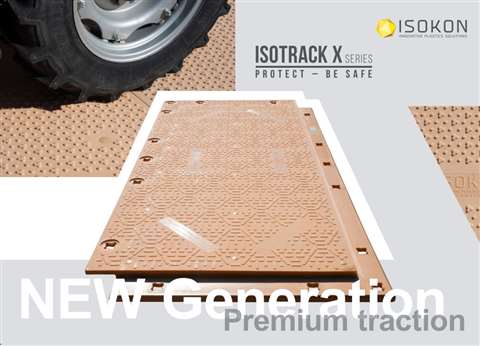 The new mats have a traction surface on each side